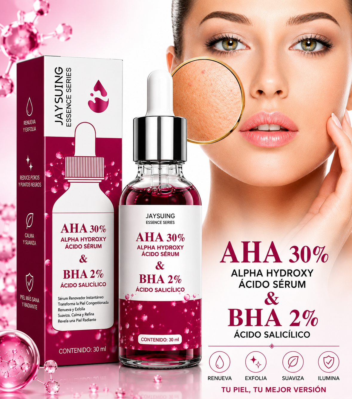 CERO IMPERFECCIONES | Sérum Renovador Facial | Aphoria™